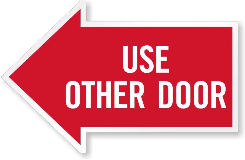 other-door-sign-orange-engraved-please-use-other-door-sign-plaque-w