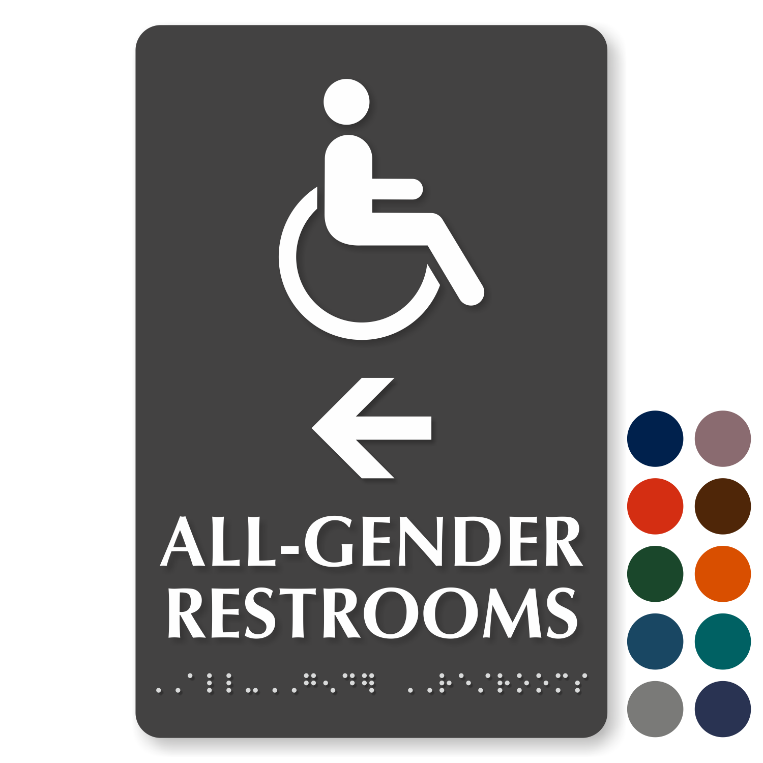 All-Gender Restroom Signs | Transgender Restroom Signs