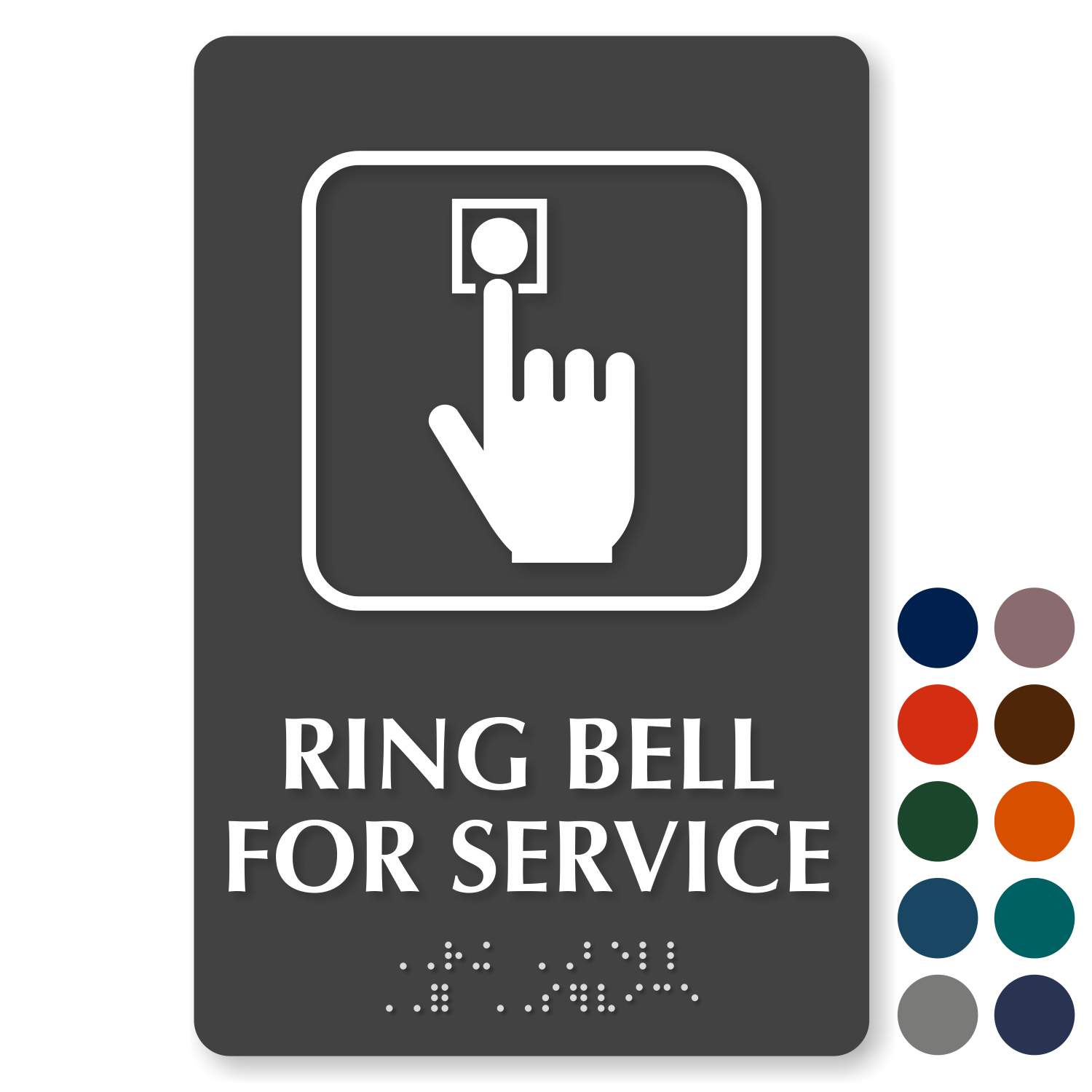 Ring bell sign