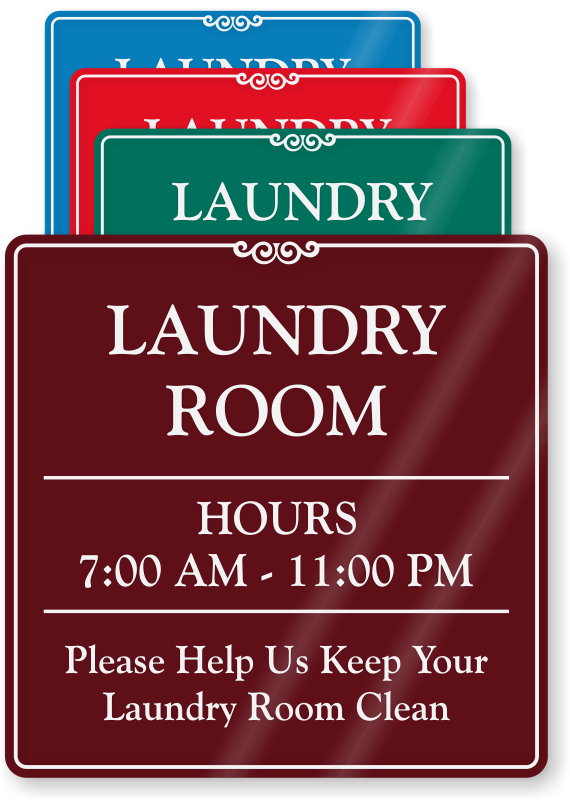 Laundry Signs  Laundry Room Signs