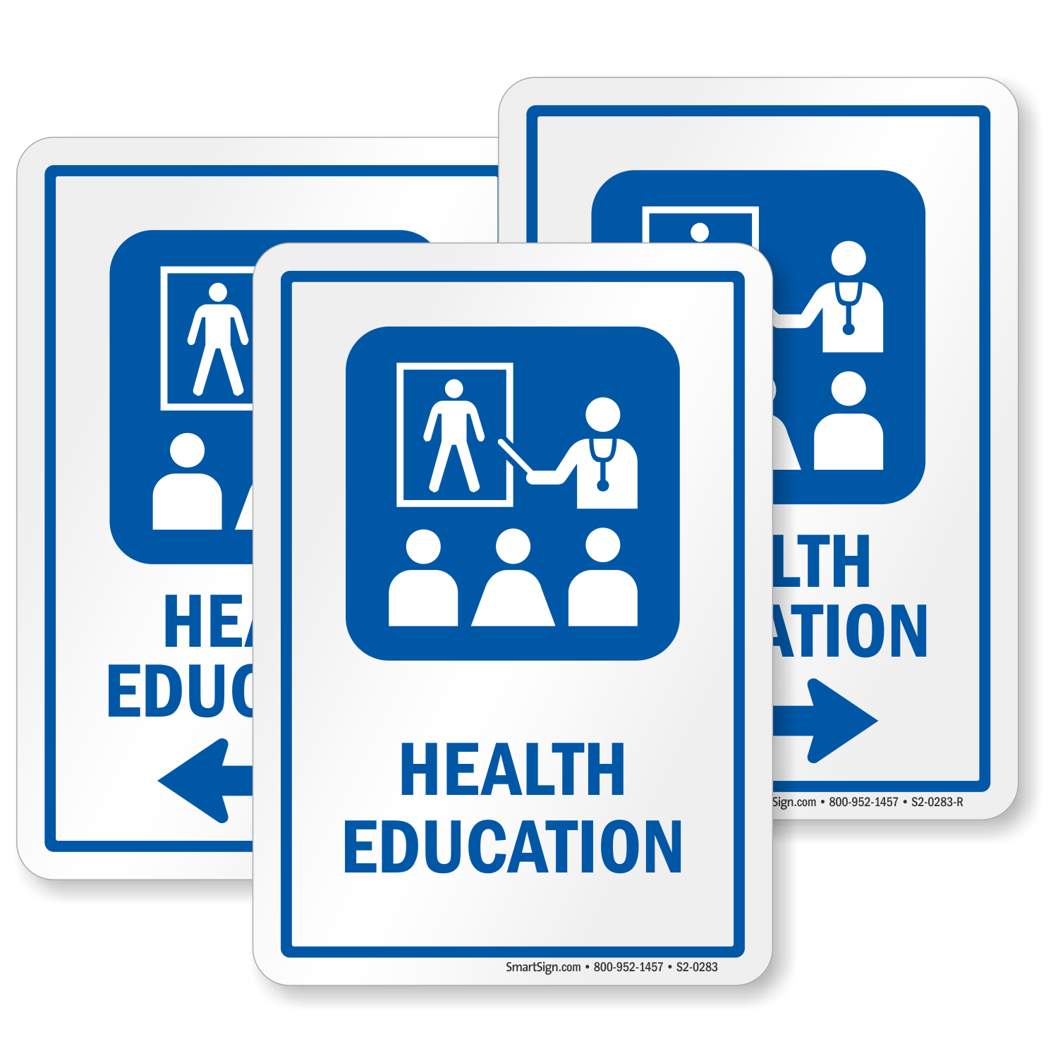Health Education Hospital Sign, Health Educator Symbol, SKU: S2-0283