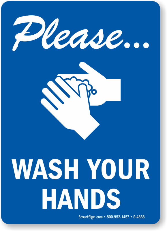 Hand Washing Signs Wash Your Hands Sign Employee Wash Hands Signs