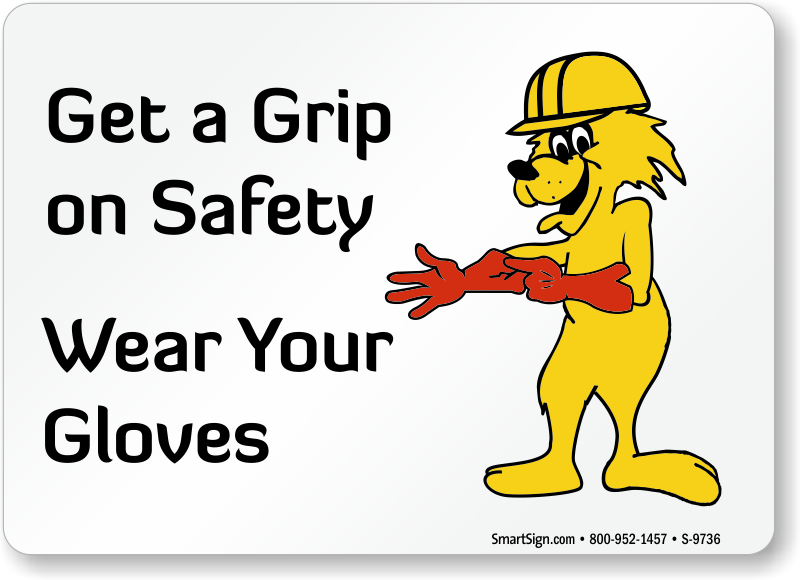 Cartoon Safety Signs