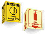 Projecting Safety Signs