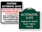 Automatic Gate SignatureSigns™