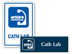 Cath Lab Signs