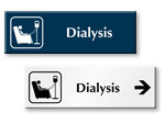 Dialysis Door Signs