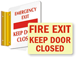 DiamondPlates™ Fire Exit Signs