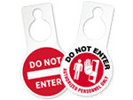 Do Not Enter & No Entry Tags