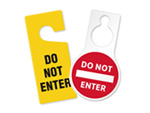 Do Not Enter Door Hangers
