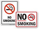 No Smoking Decals