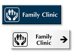 Family Clinic Signs