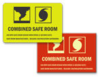 FEMA Safe Room Signs