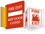 Fire Exit Door Signs