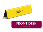 Front Desk Signs