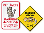 Funny Animal Parking Signs