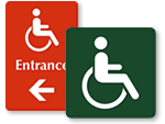 Handicapped Door Signs