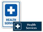 Health Services Signs
