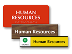 Human Resources Signs