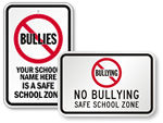 School Safe Zone Signs