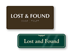 Lost & Found Signs