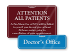 Medical Office Door Signs