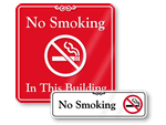 ShowCase No Smoking Signs