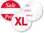 Round Sales Stickers