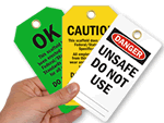 Scaffold Inspection Tags