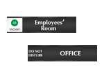 Office Sliding Signs 