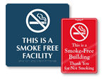 Smoke Free Signs & Labels