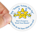 Hand Washing Stickers for Schools