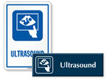  Ultrasound Door Signs
