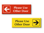 Use Other Door Signs