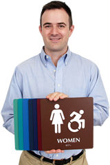 Accessible Restroom Signs