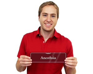 Anesthesia Sign