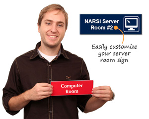 Computer Room Signs