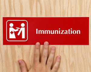 Immunization Sign