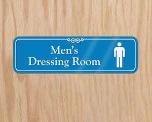 Dressing Room Signs