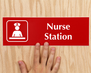 Nurse Station Door Sign