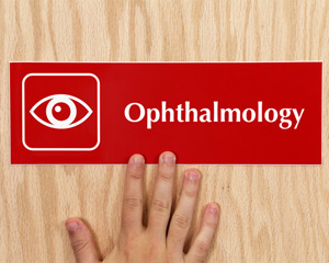 Ophthalmology Door Sign