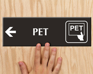 PET Sign