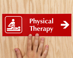 Physical Therapy Room Signs
