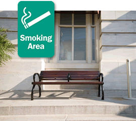 Smoking Allowed Signs