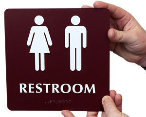 Unisex Restroom Signs