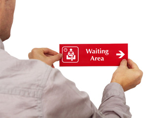Hospital Waiting Area Signs