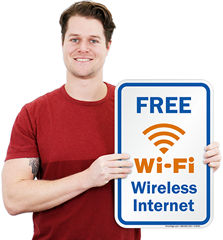 WiFi Signs & Labels