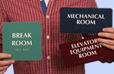 Braille Room Signs