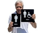Looking for Mens Restroom Signs?