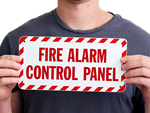 Fire Alarm Control Panel Signs